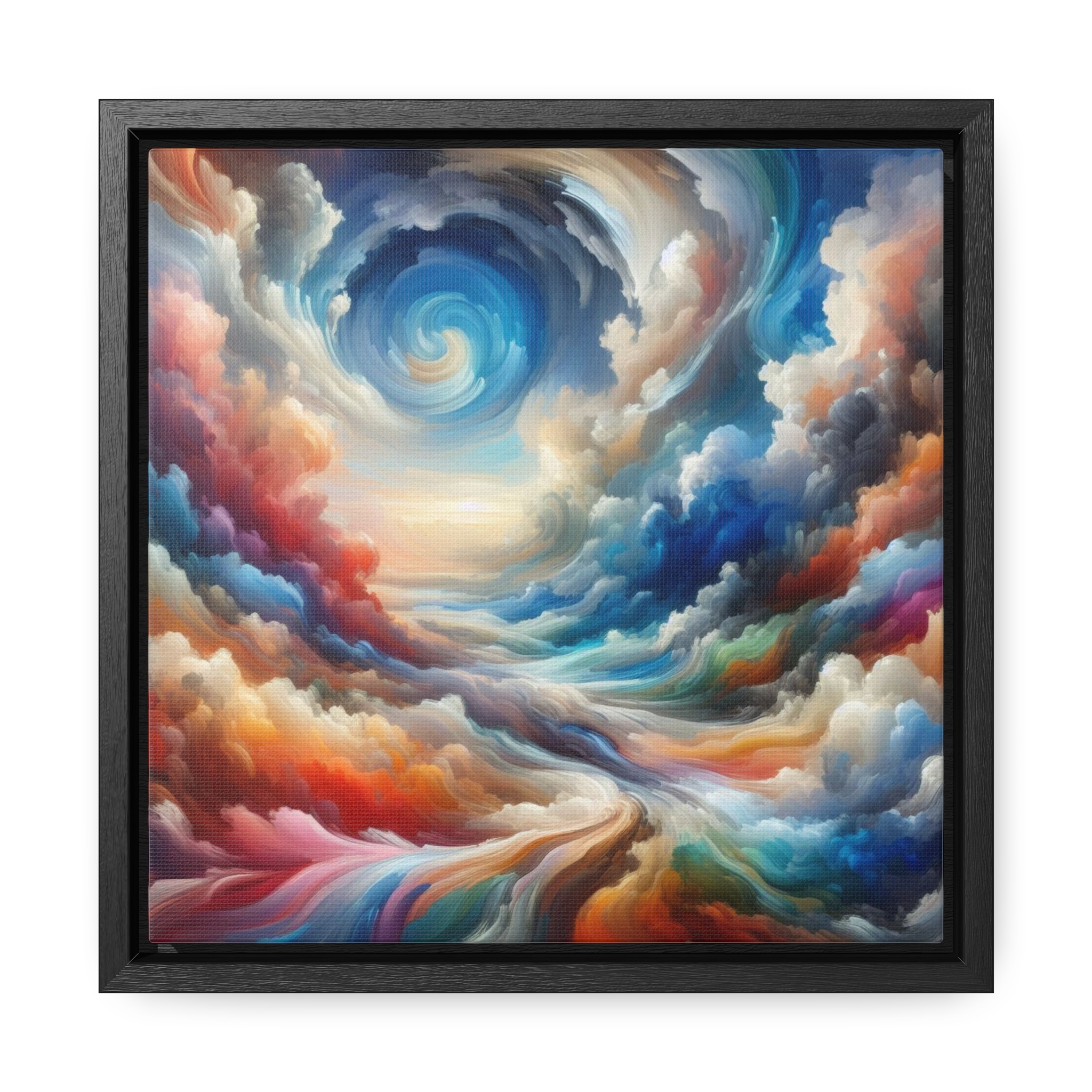 "Heaven's Vortex" Gallery Canvas Wraps, Square Frame