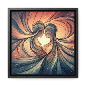 "Threads of Infinity" Gallery Canvas Wraps, Square Frame
